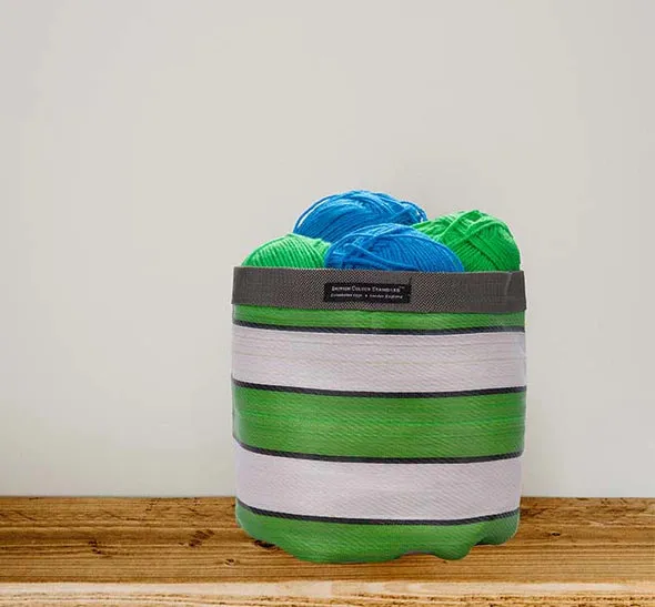 Plant Pot Holder Recycled - Medium, 22 cm x 22 cm