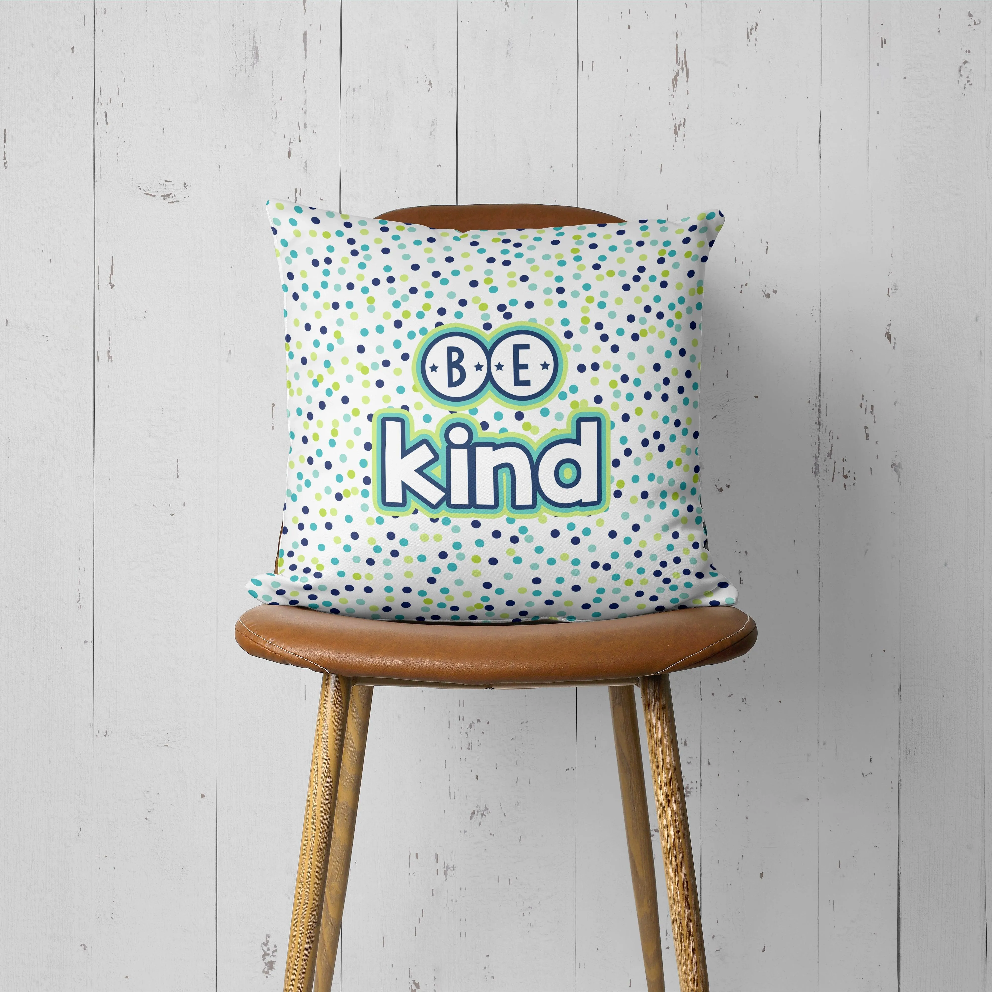Play Hard Diagonal Striped Playroom Pillow
