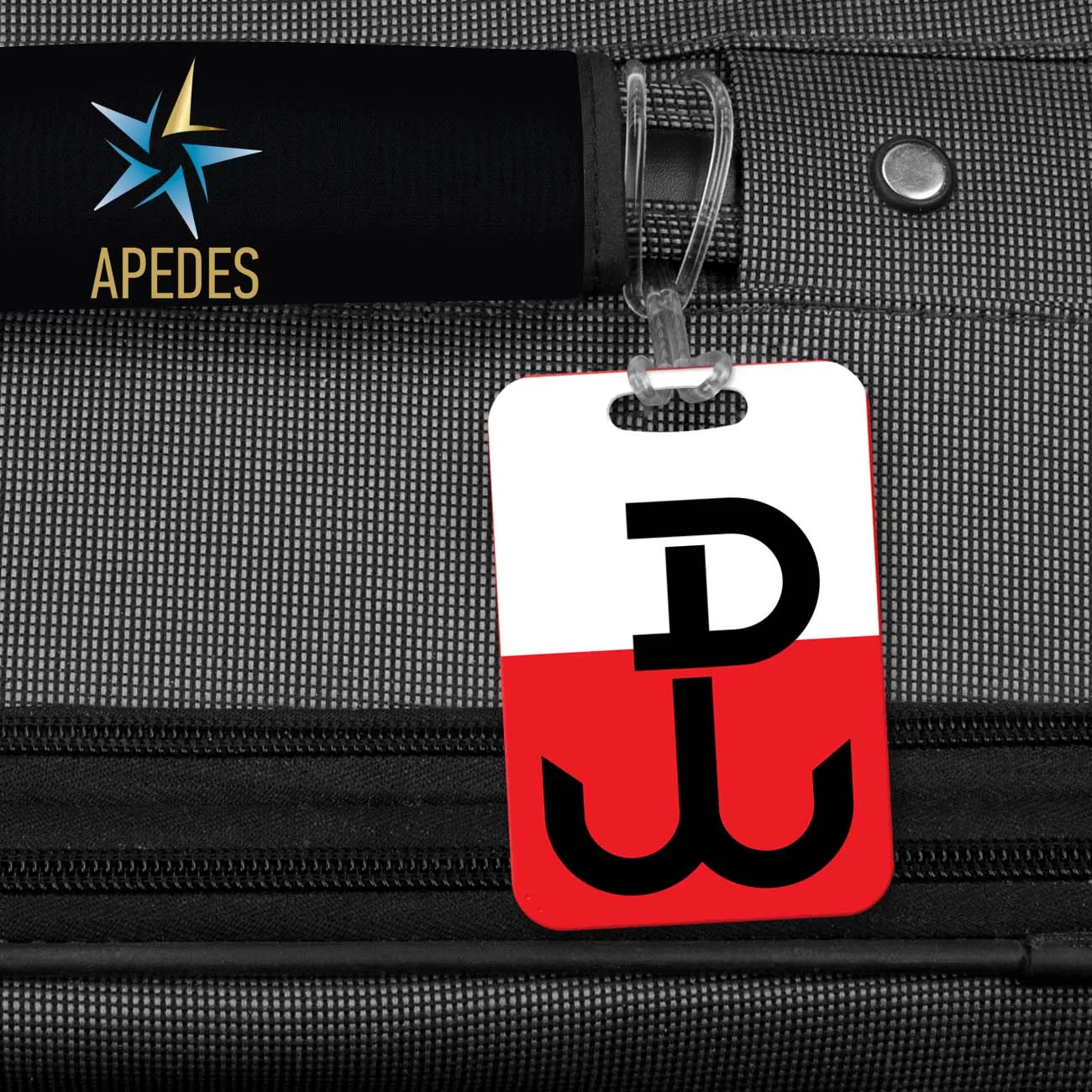 Poland Rectangle Luggage Tag