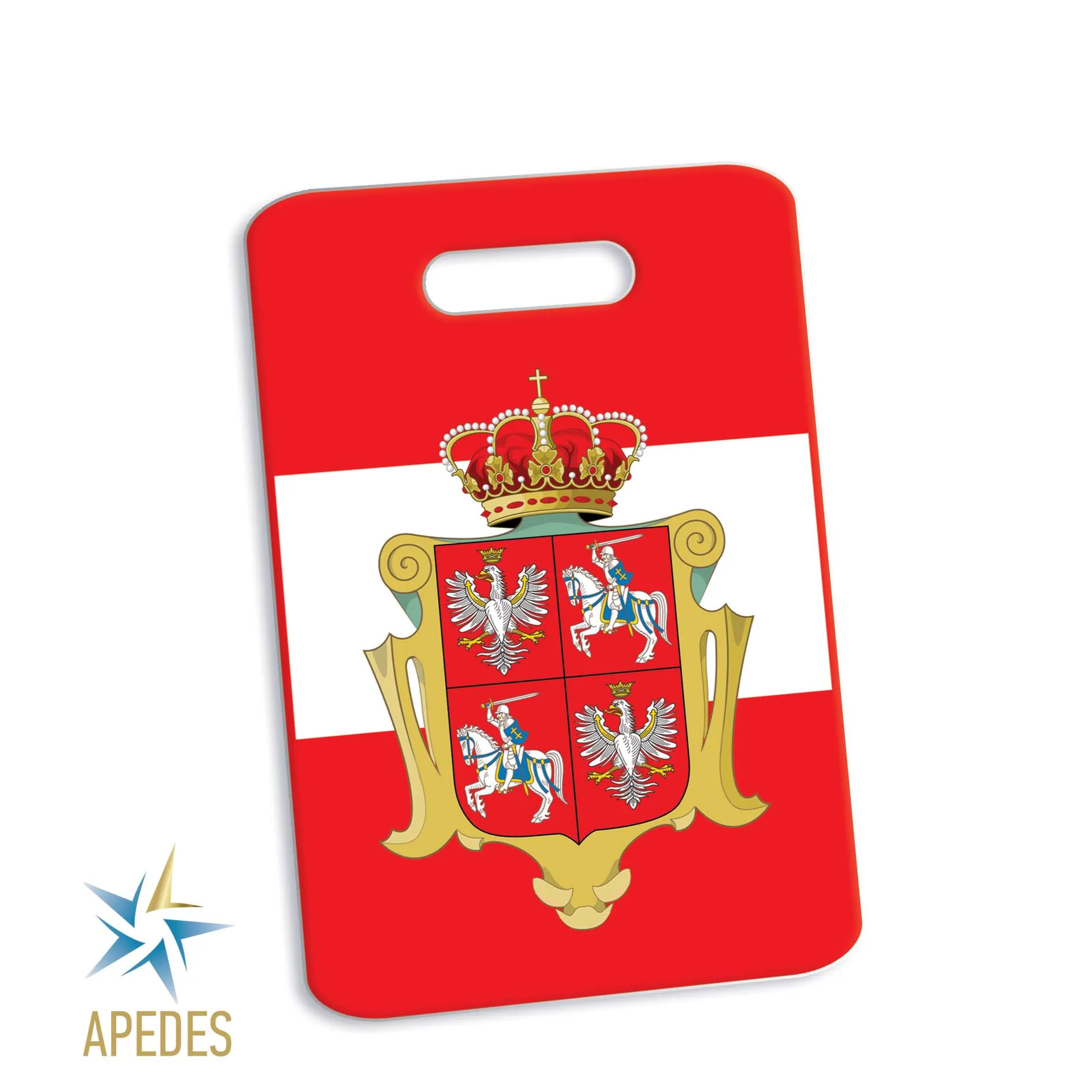 Polish - Lithuanian Commonwealth Rectangle Luggage Tag
