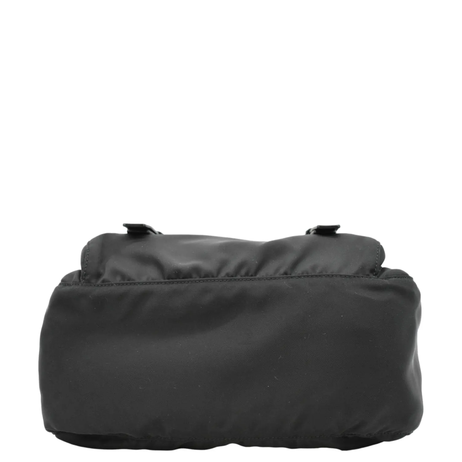 PRADA Vela Re-Edition Nylon Messenger Bag Black
