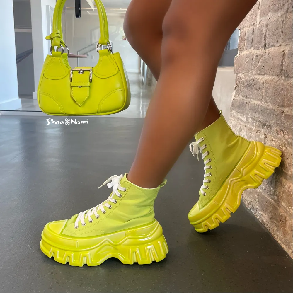 PRAGUE BAG Lime