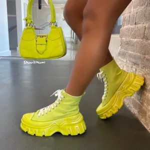 PRAGUE BAG Lime