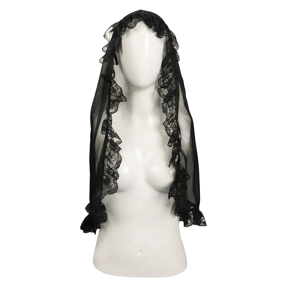 Puella Magi Madoka Magica Akemi Homura Black Gothic Dress Cosplay Costume Outfits Halloween Carnival Suit