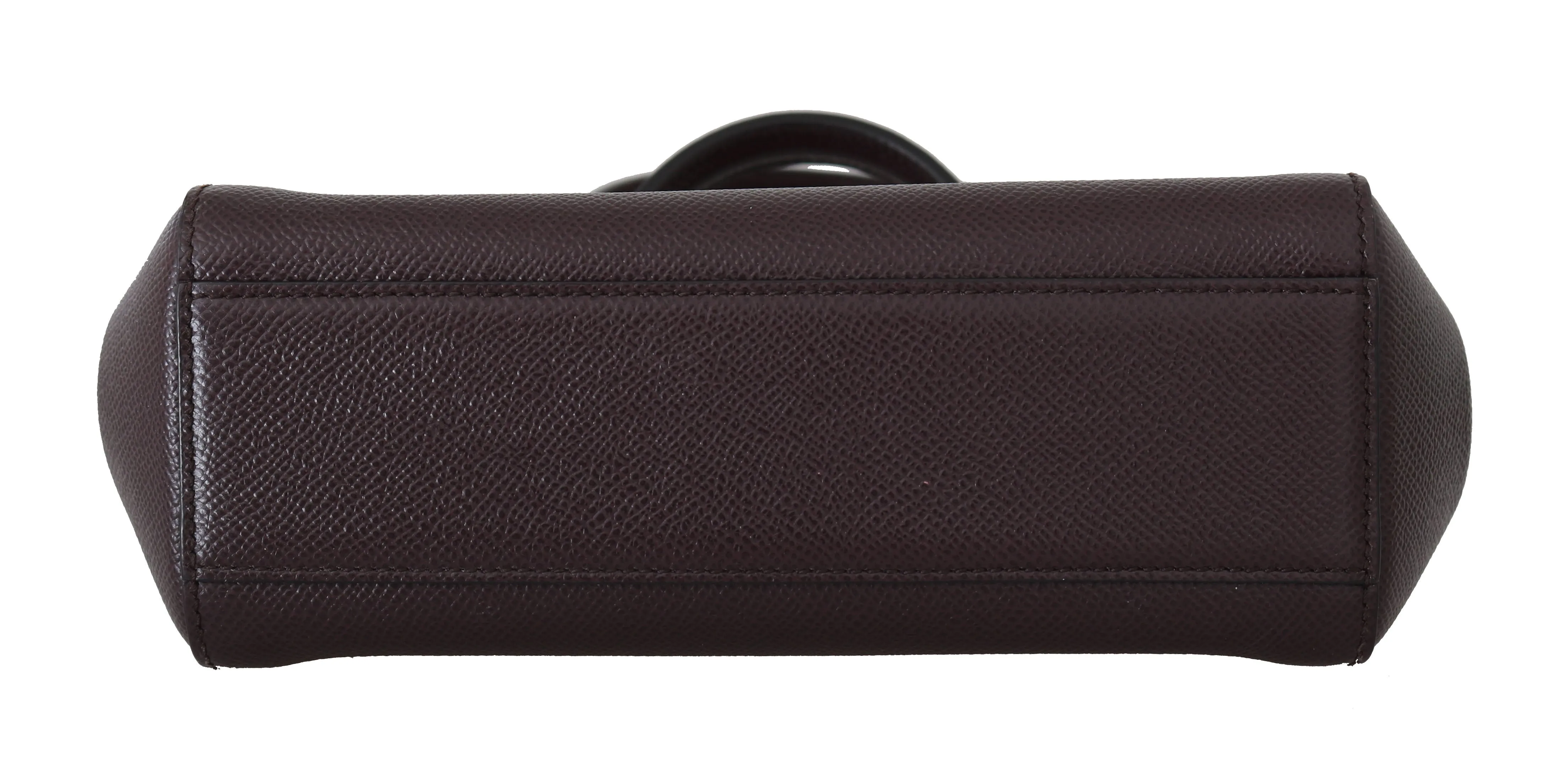 Purple MISS SICILY Dauphine Leather Hand Shoulder
