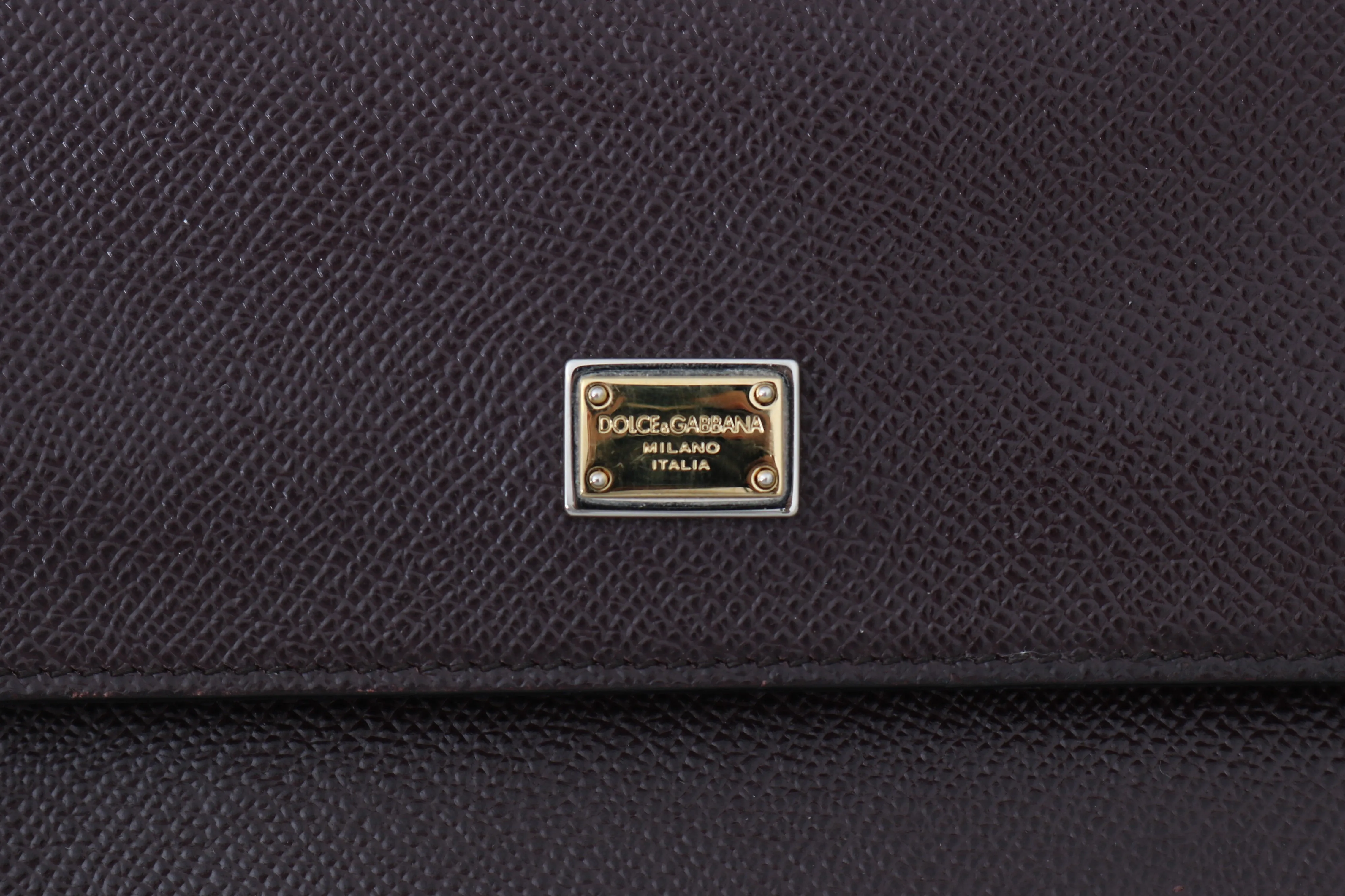 Purple MISS SICILY Dauphine Leather Hand Shoulder