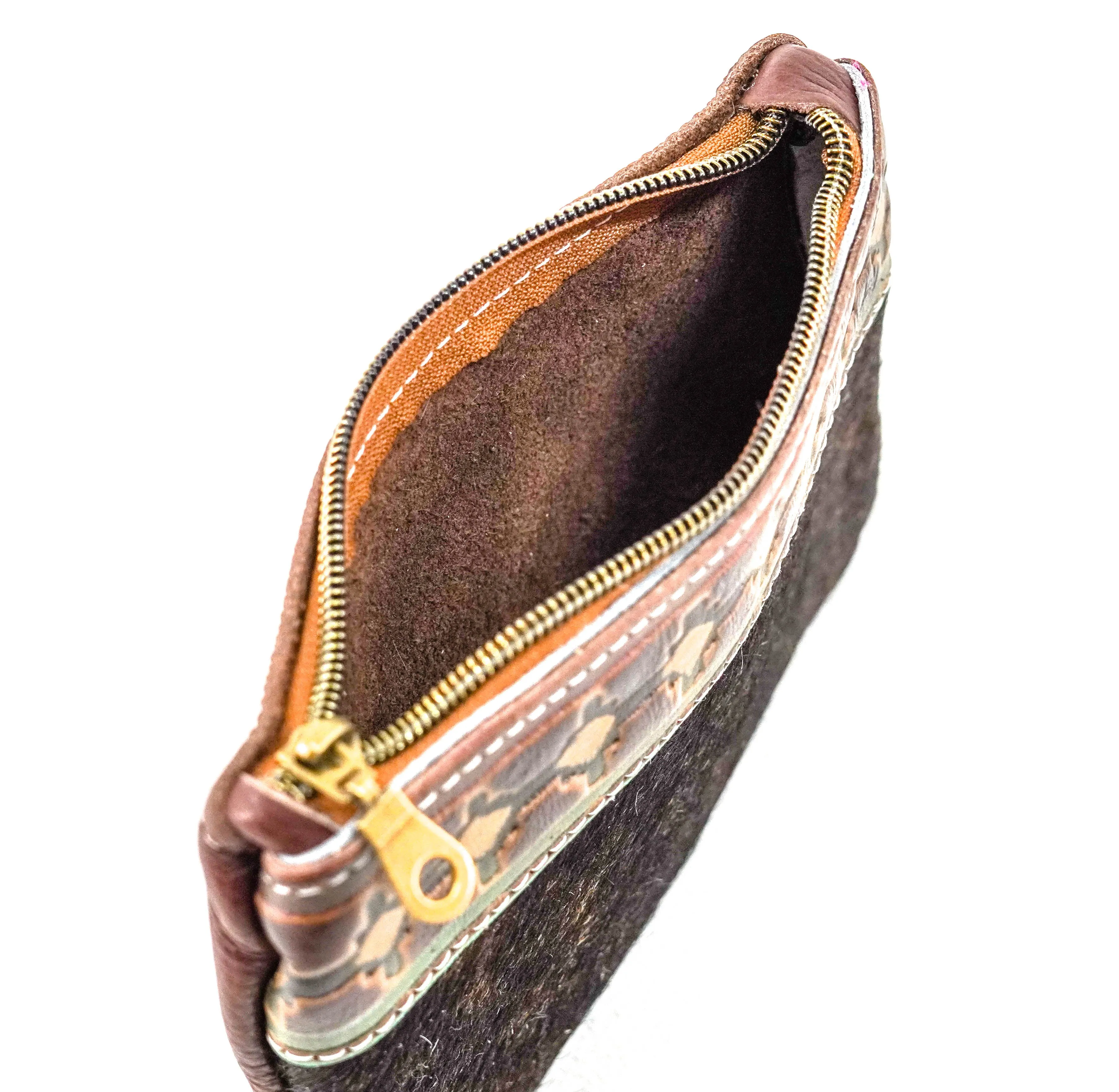 Purse Organizer - Dark Brindle w/ Chocolate Navajo