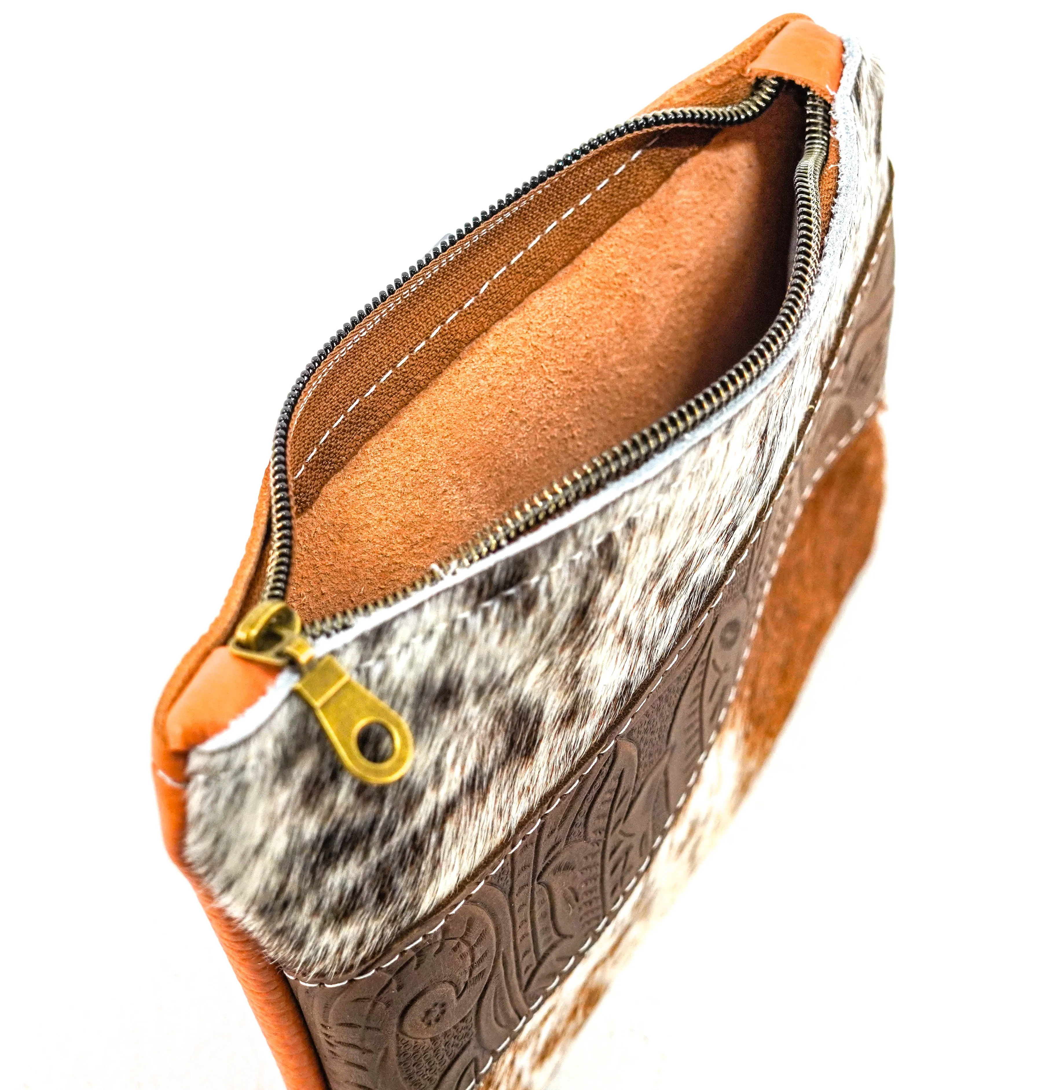 Purse Organizer - Longhorn w/ Chocolate Denver Tool