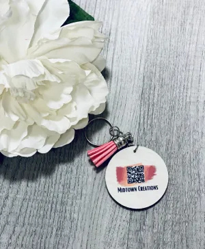 QR Code Keychain