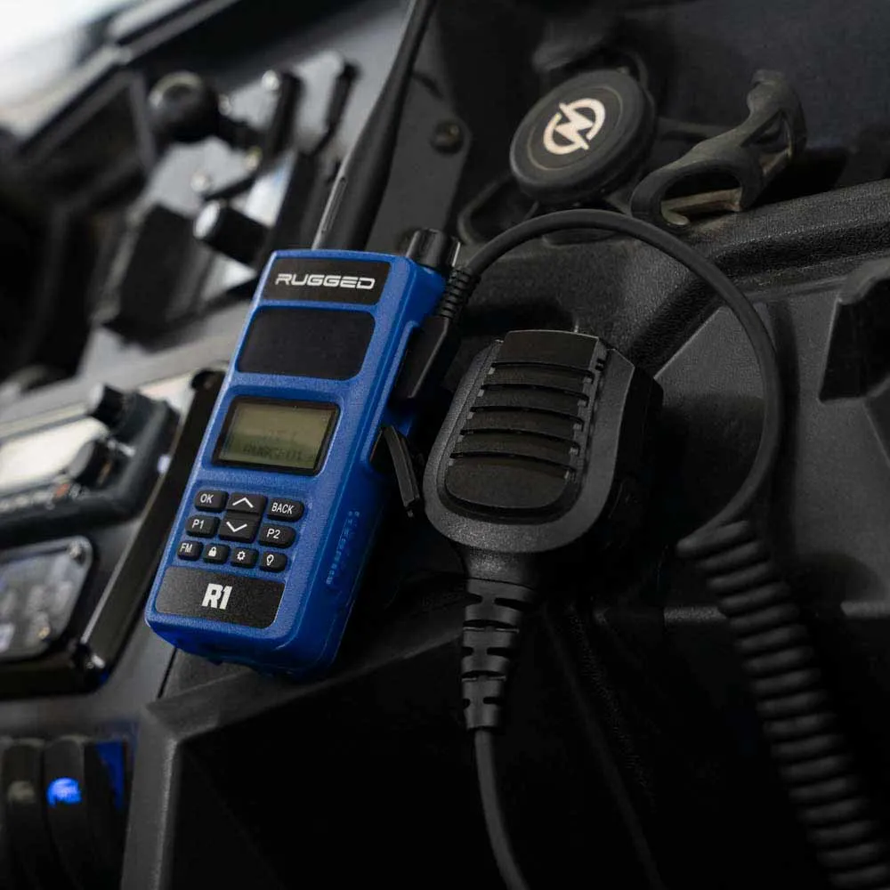 Radio and Speaker Mic Mount for Handheld Radios - CLEARANCE