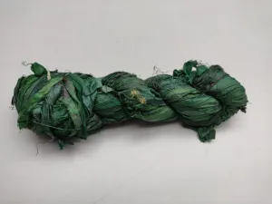 Recycled Sari Silk Ribbon - Holy