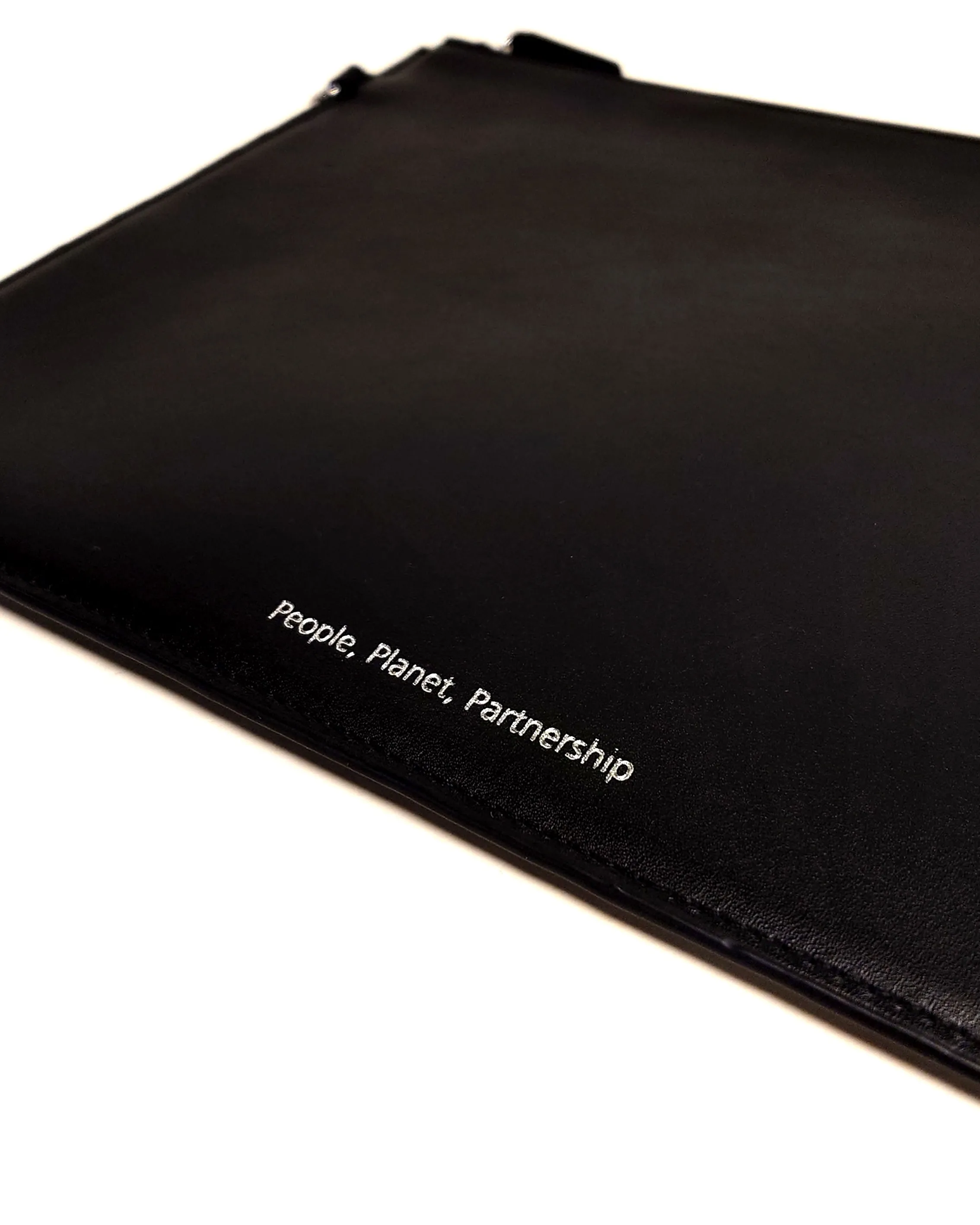 Rescued Leather Pouch