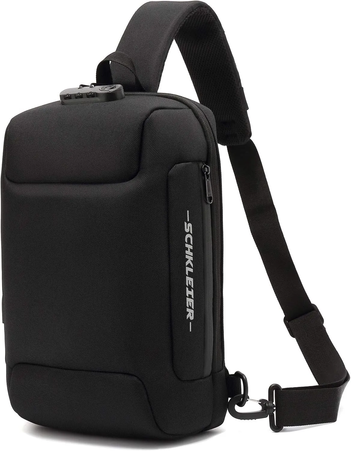 Schkleier Sling Bag USB Anti-theft Laptop Backpack, 13.3 Inch Casual Chest Shoulder Daypack for Men and Women