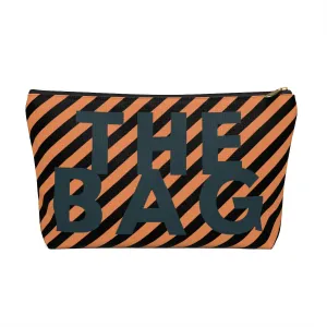 Secure The Bag (Tan Striped Pouch)
