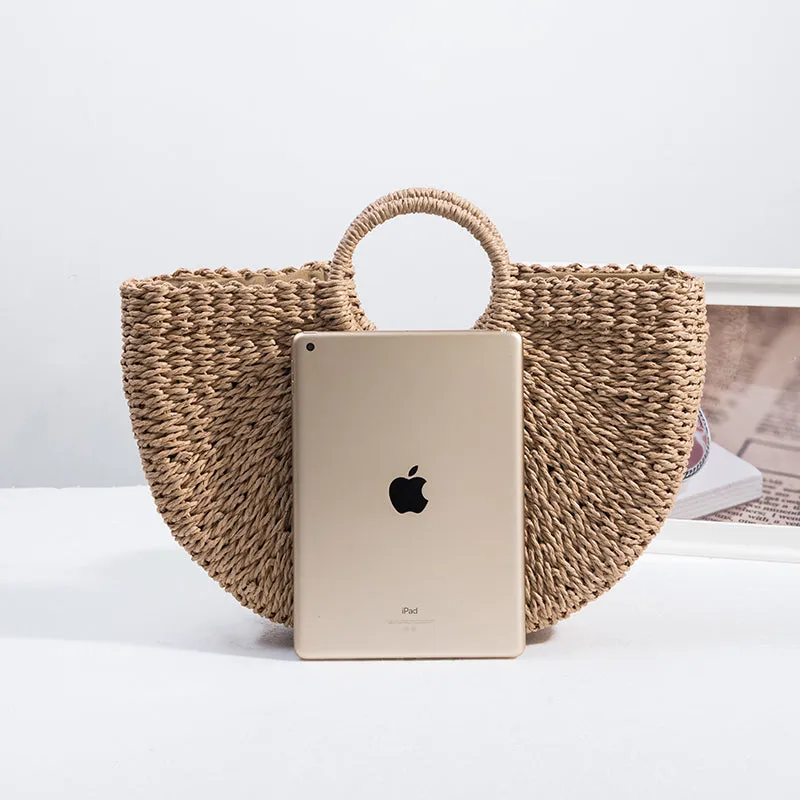 Shelia Woven Weekend Bags