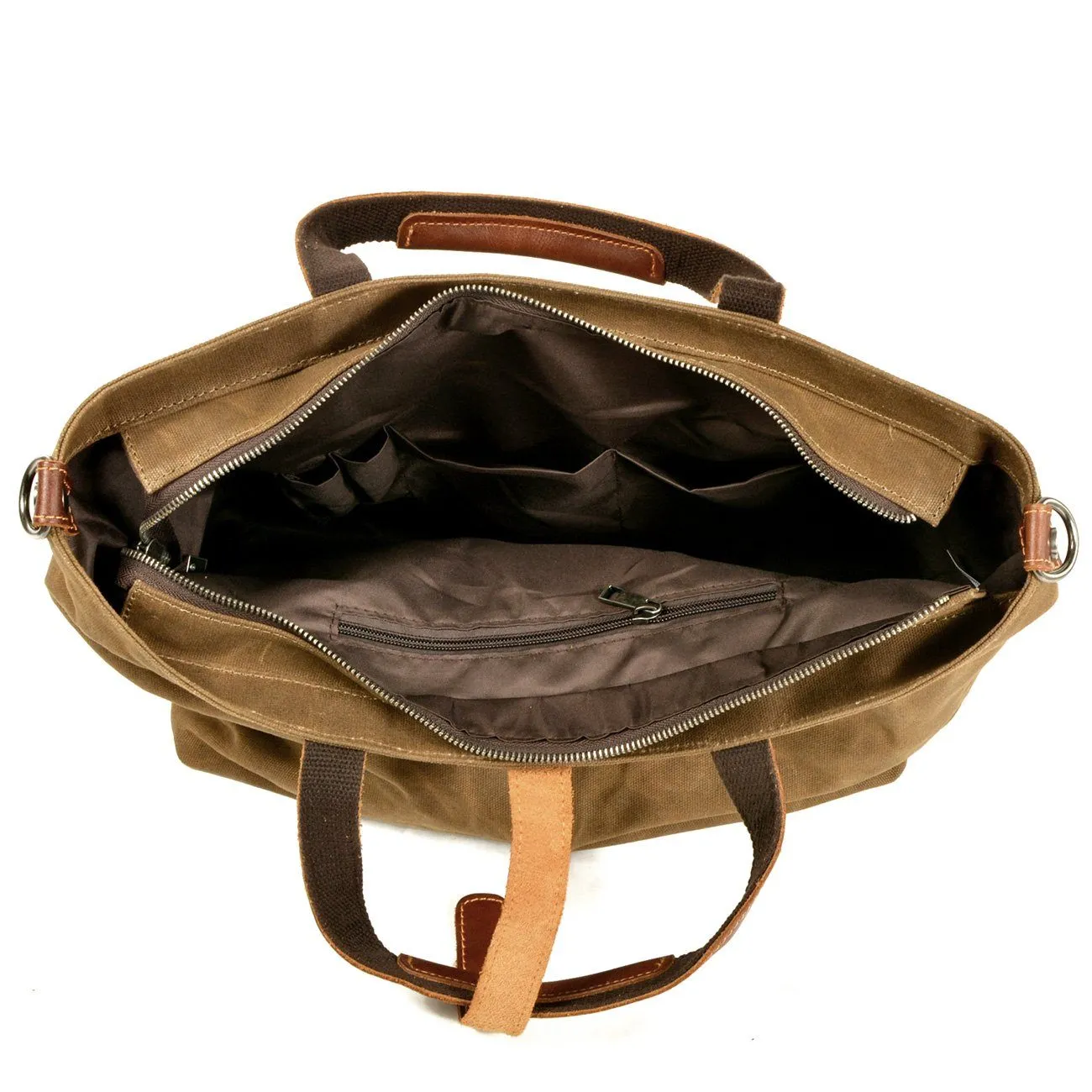Shoulder Tote Bags with Zipper Handcrafted