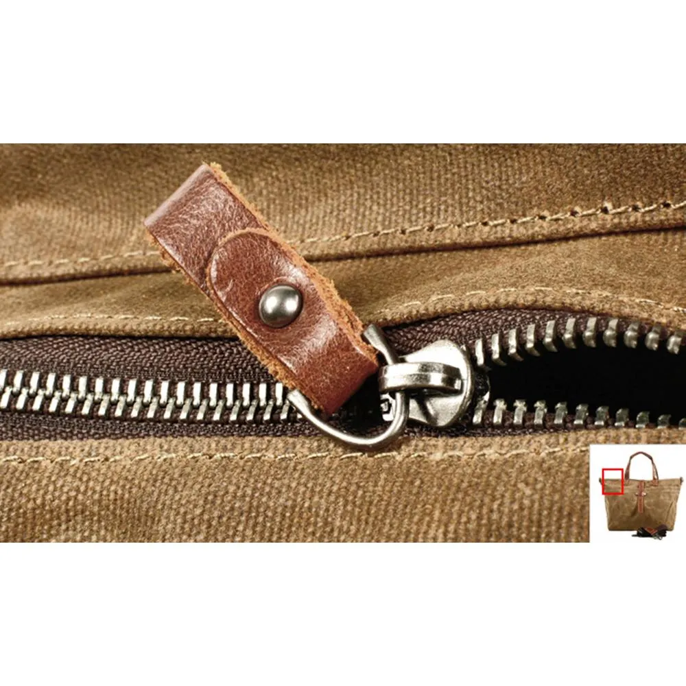 Shoulder Tote Bags with Zipper Handcrafted