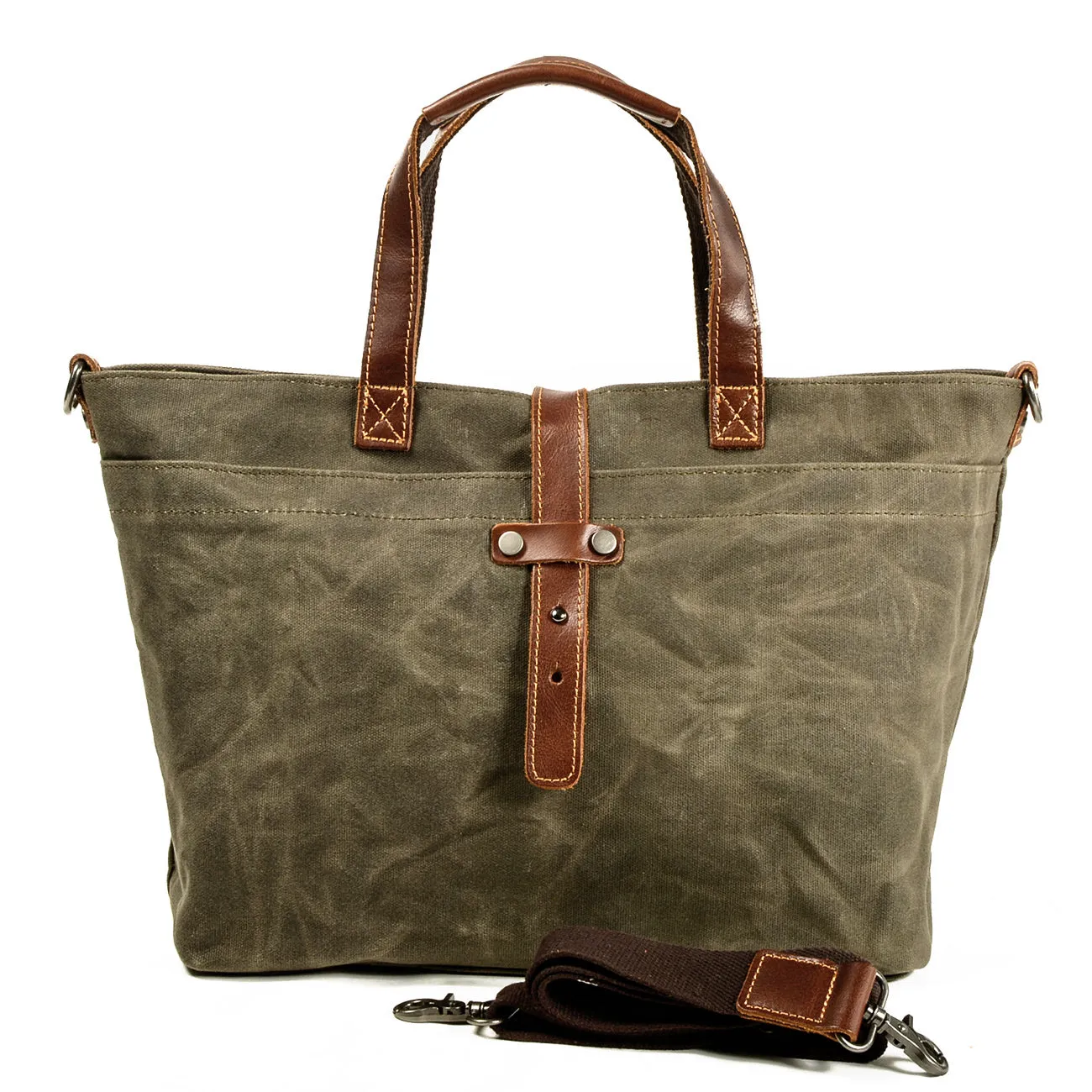 Shoulder Tote Bags with Zipper Handcrafted