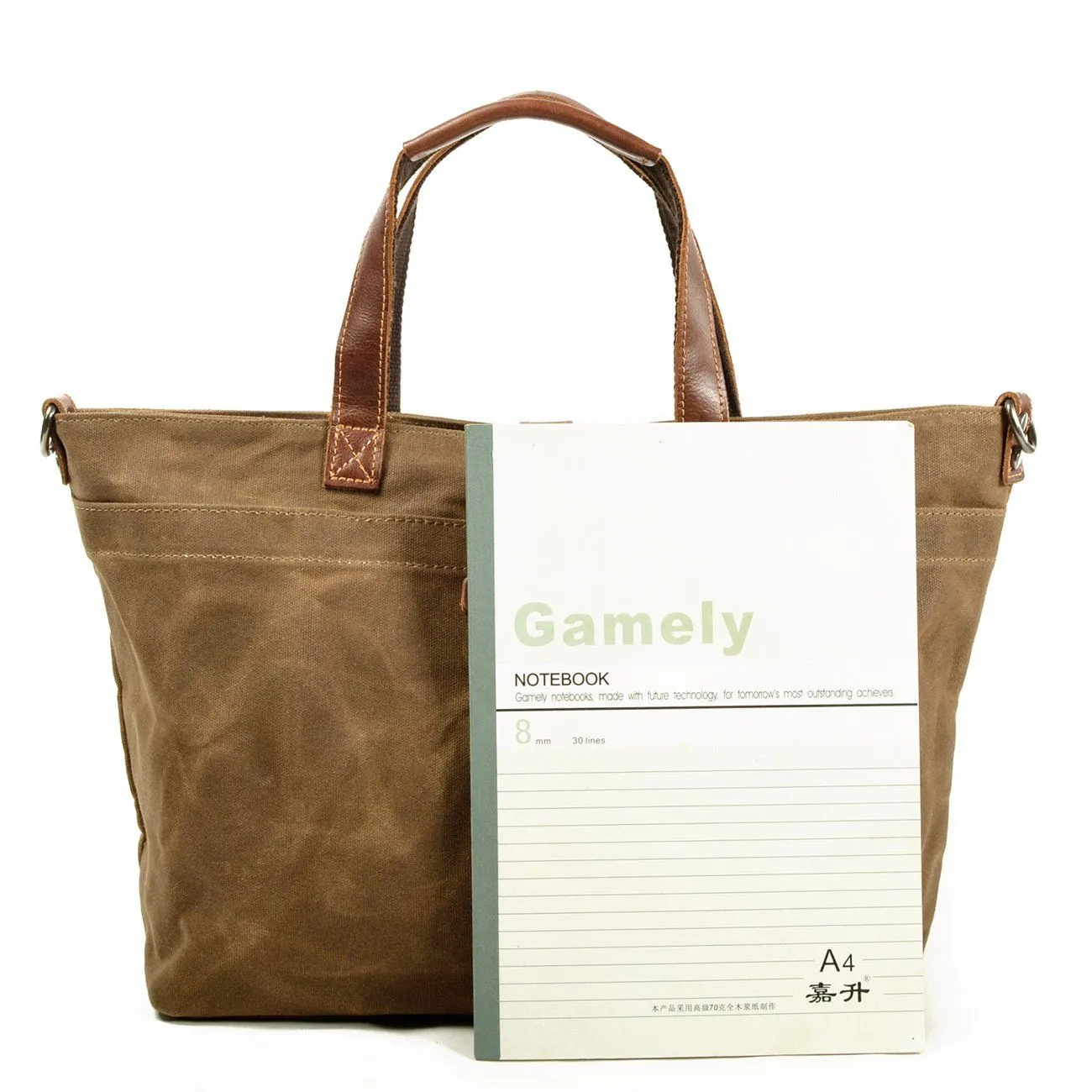 Shoulder Tote Bags with Zipper Handcrafted