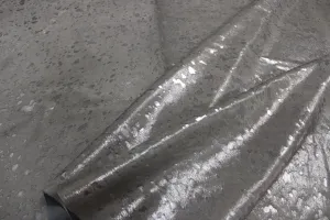Silver Metallic on White Cowhide Sheets for crafts | 12"x12", 12"x18", 12"x24" Precuts Leather Sheets (Copy)