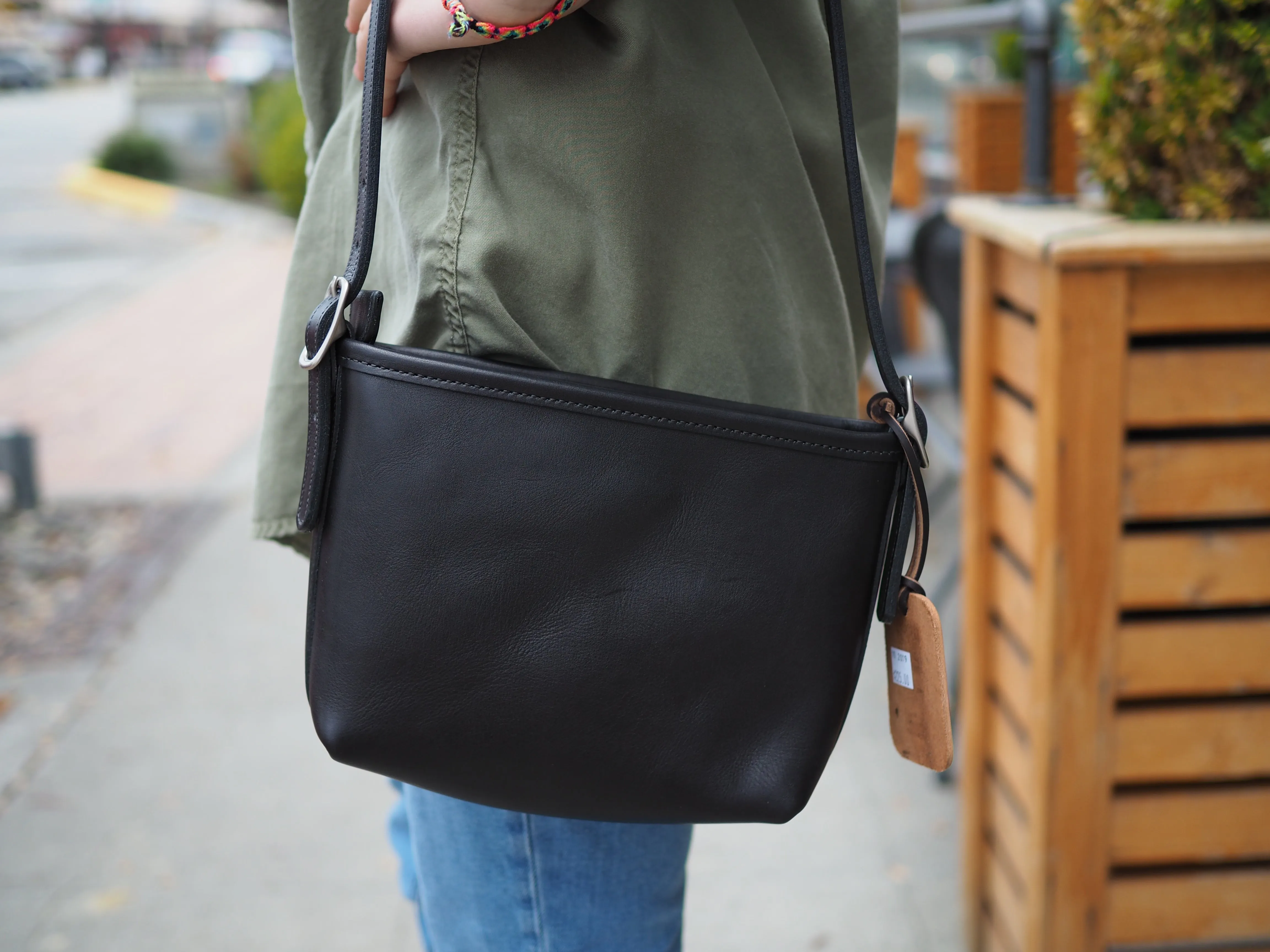 Small Cross Body Leather Purse