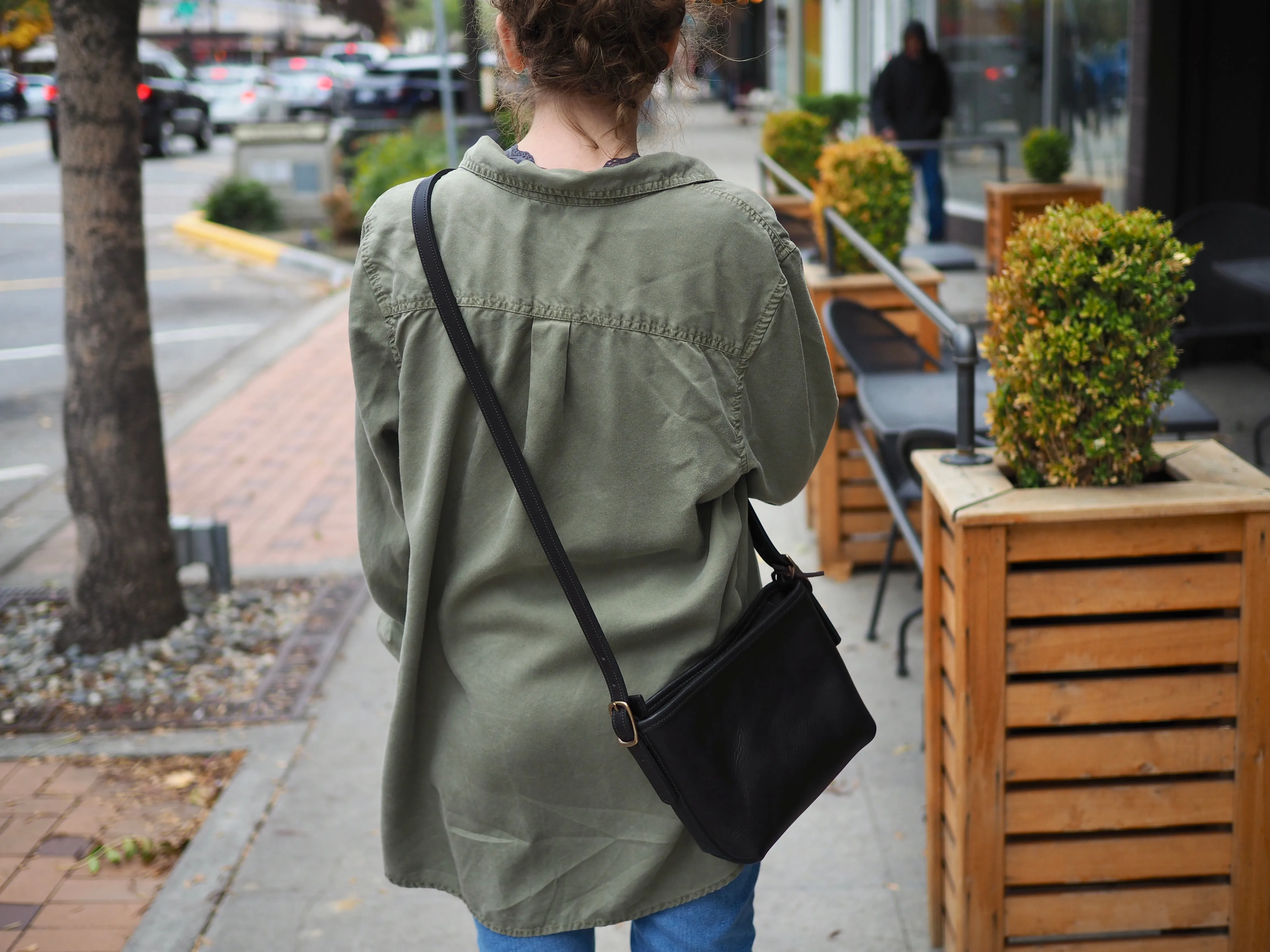 Small Cross Body Leather Purse