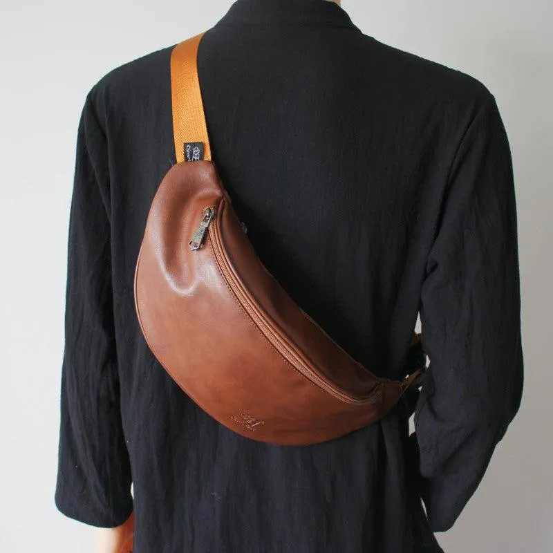 Small Faux Leather Hobo Bag