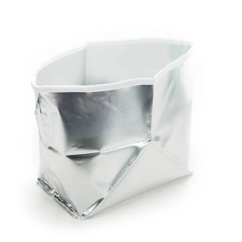 So Young Linen Lunch Poche (Pinstripe Heather Grey)