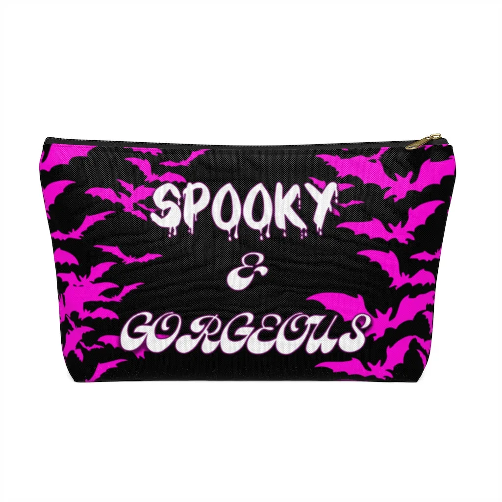 Spooky and Gorgeous Accessory Pouch w T-bottom
