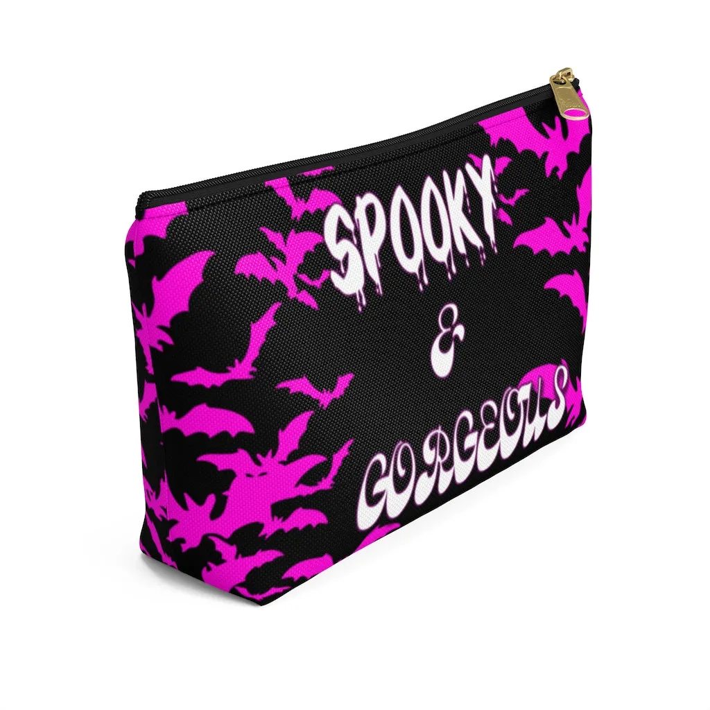 Spooky and Gorgeous Accessory Pouch w T-bottom