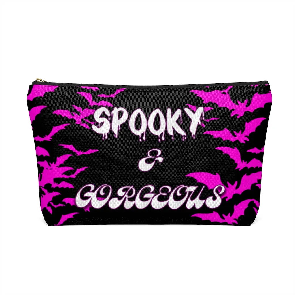 Spooky and Gorgeous Accessory Pouch w T-bottom