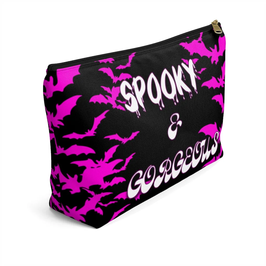 Spooky and Gorgeous Accessory Pouch w T-bottom