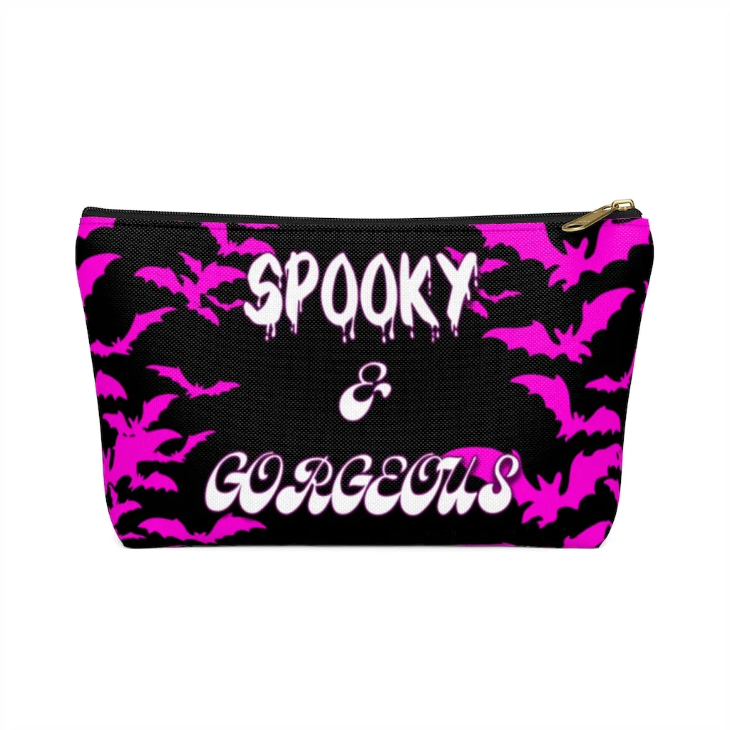 Spooky and Gorgeous Accessory Pouch w T-bottom