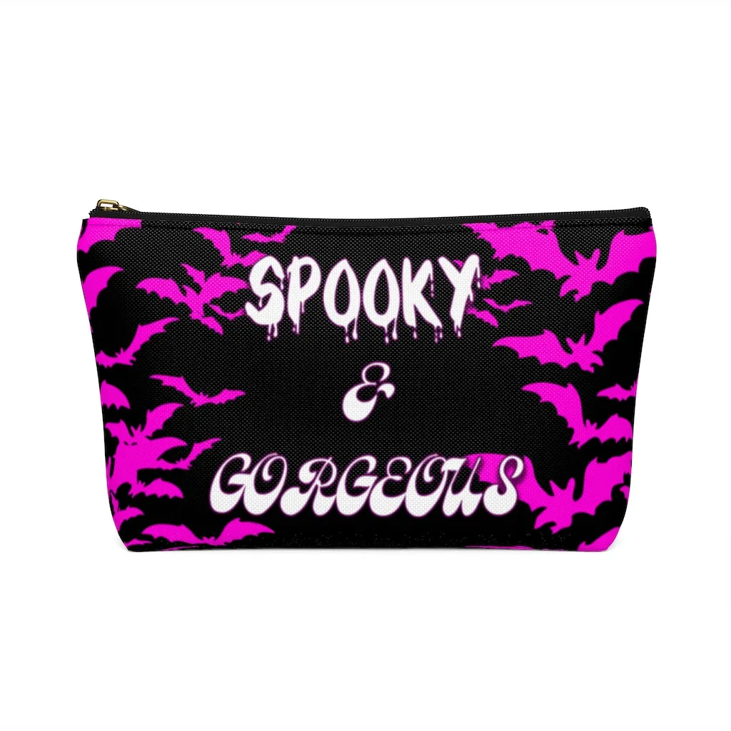 Spooky and Gorgeous Accessory Pouch w T-bottom