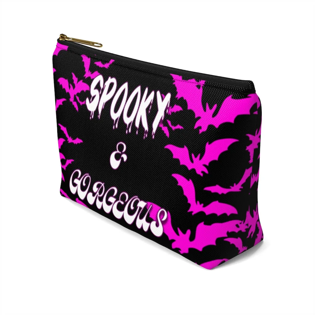 Spooky and Gorgeous Accessory Pouch w T-bottom