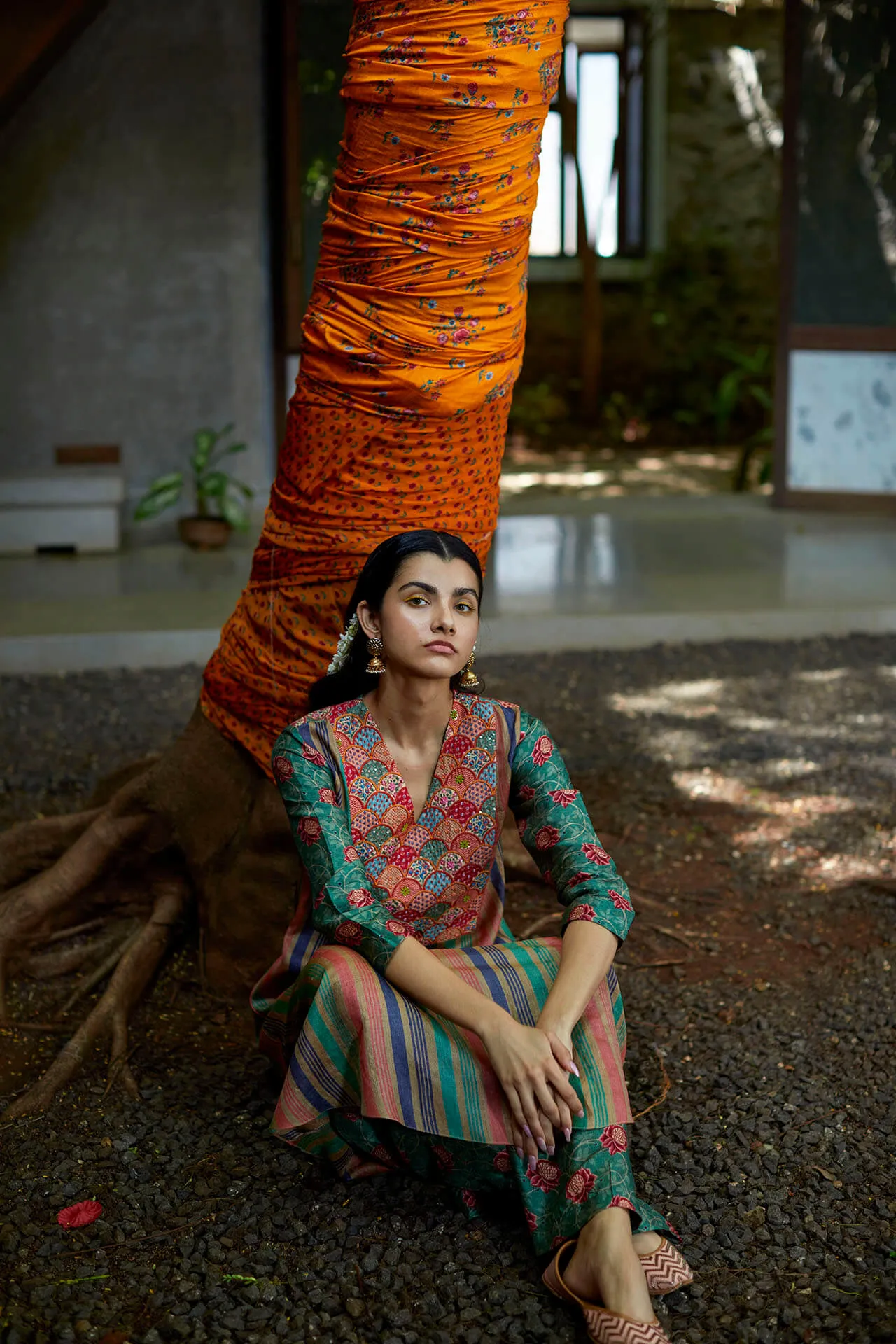 Striped Kurta