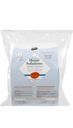 (Style P) 12 Pack Home Solutions Synthetic Filter Bags