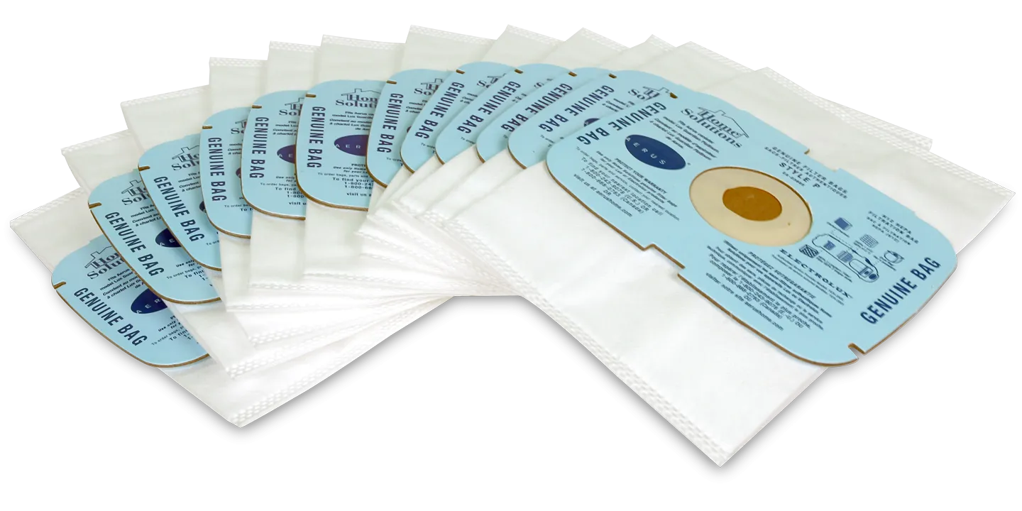 (Style P) 12 Pack Home Solutions Synthetic Filter Bags