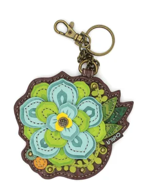 Succulent Key fob/coin purse