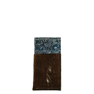 Sunglass Case - Brindle w/ Sapphire Tool