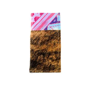Sunglass Case - Brindle w/ Unicorn Navajo