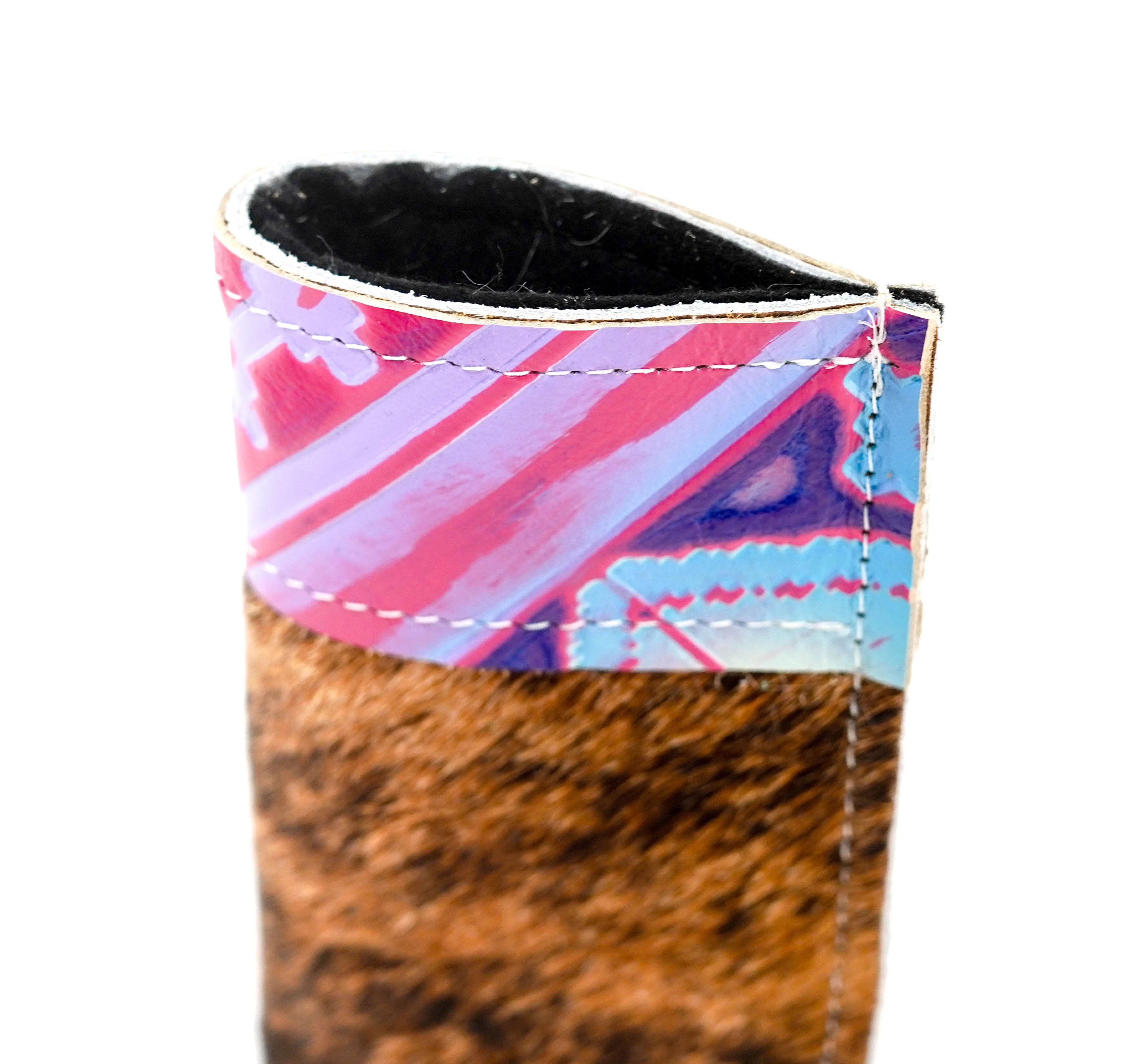 Sunglass Case - Brindle w/ Unicorn Navajo
