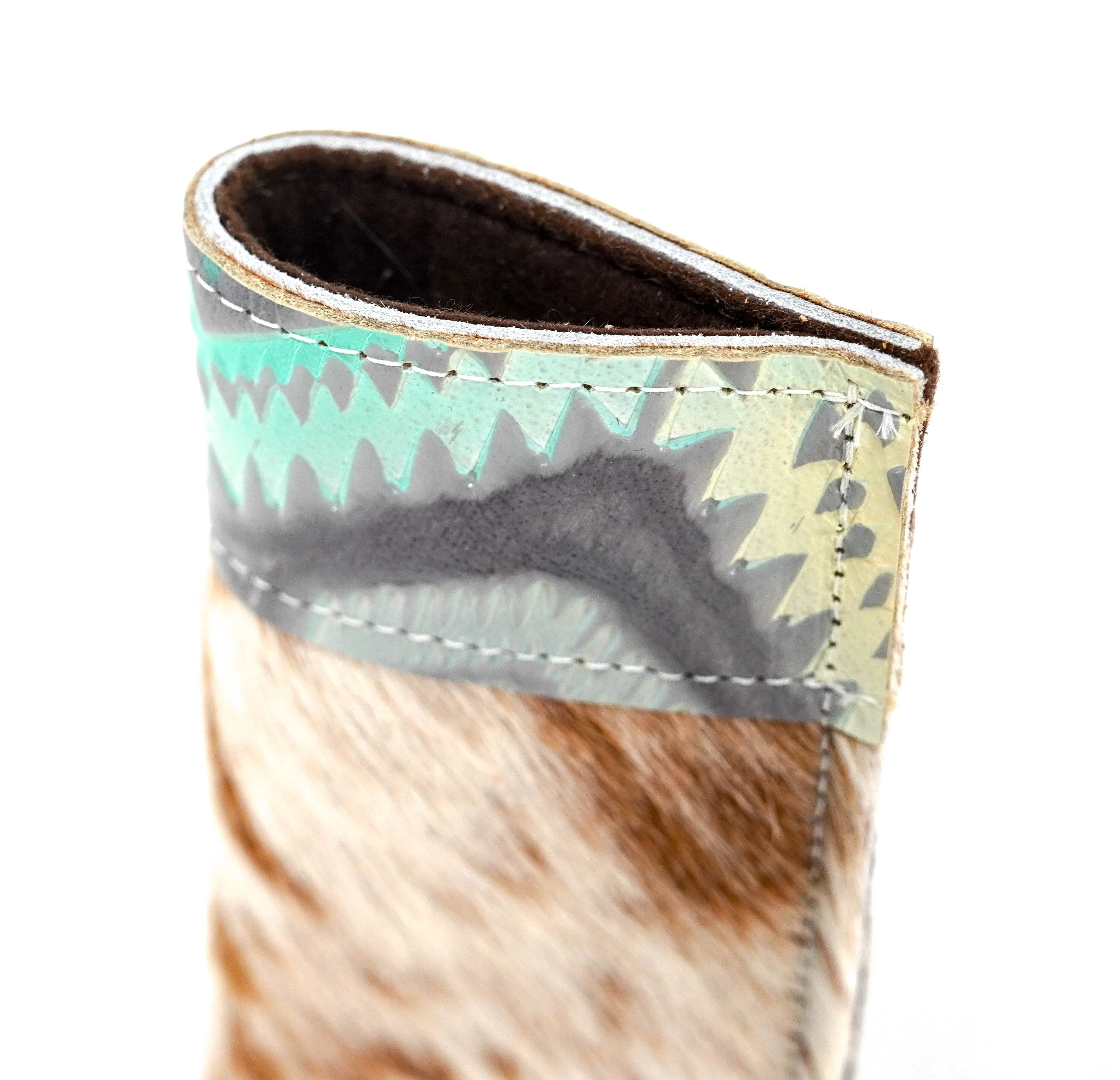 Sunglass Case - Longhorn w/ Royston Aztec