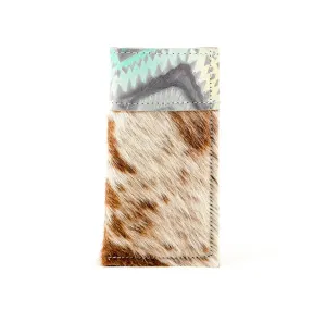 Sunglass Case - Longhorn w/ Royston Aztec