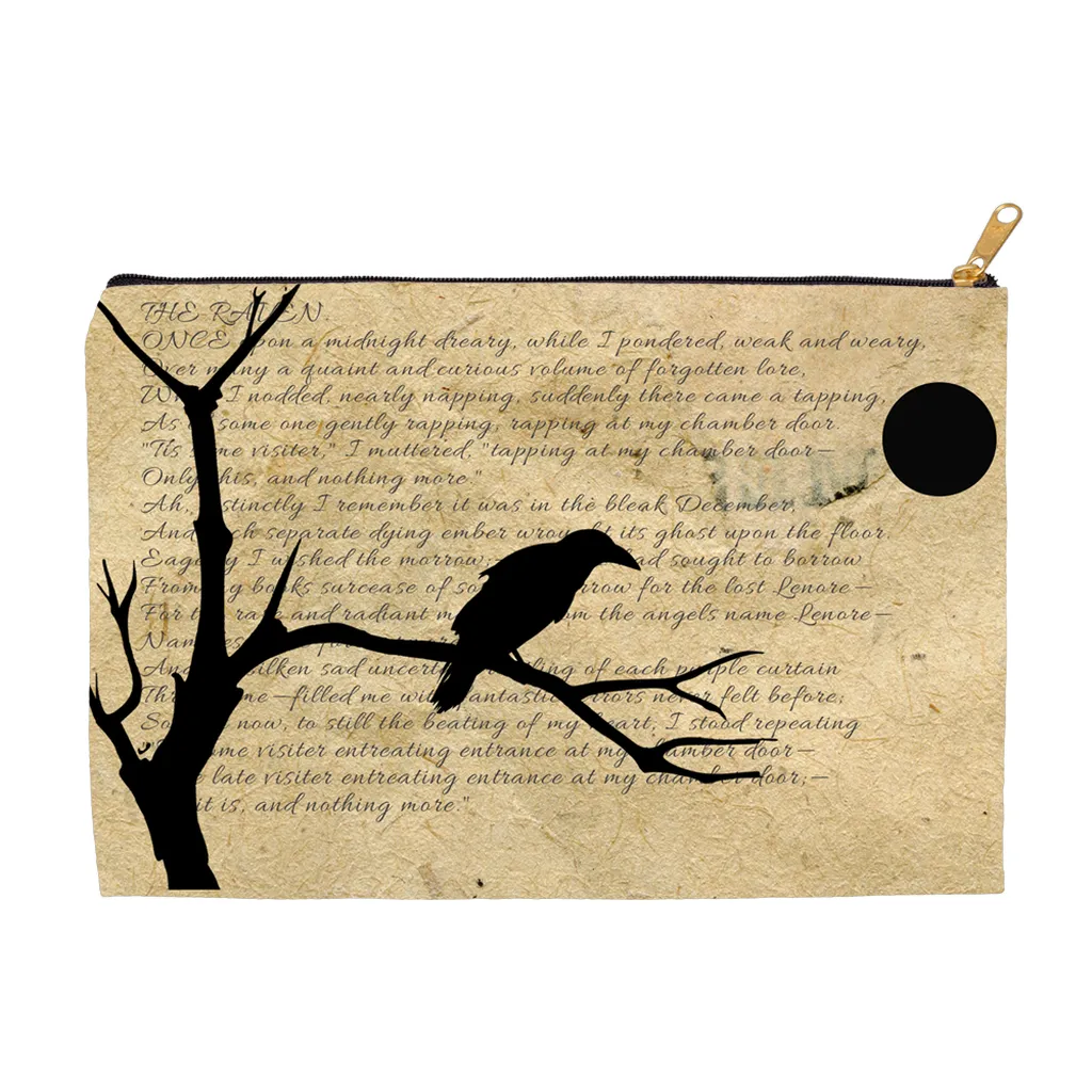 The Raven Nevermore Accessory Pouches (select size)