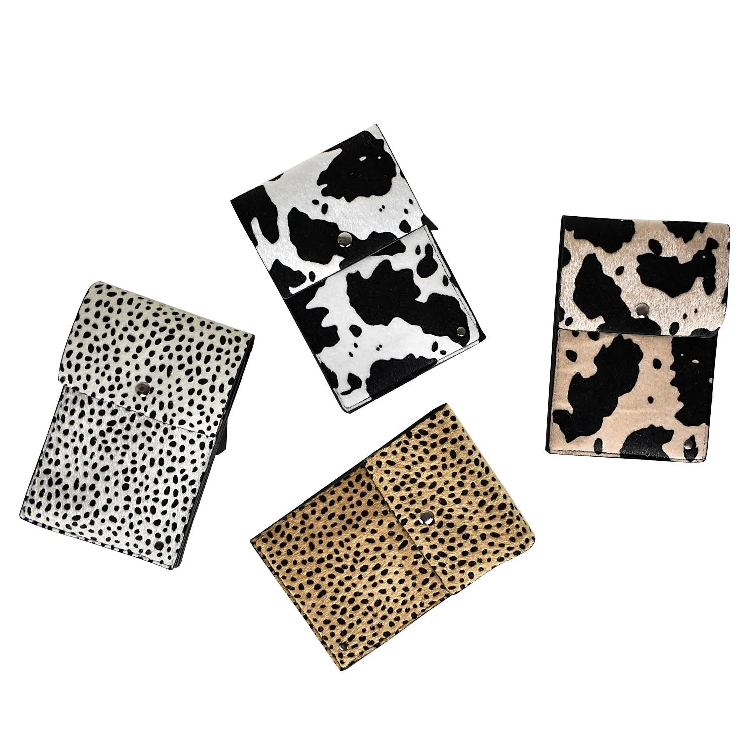 THSB1008: White: Animal Print Cross Bag