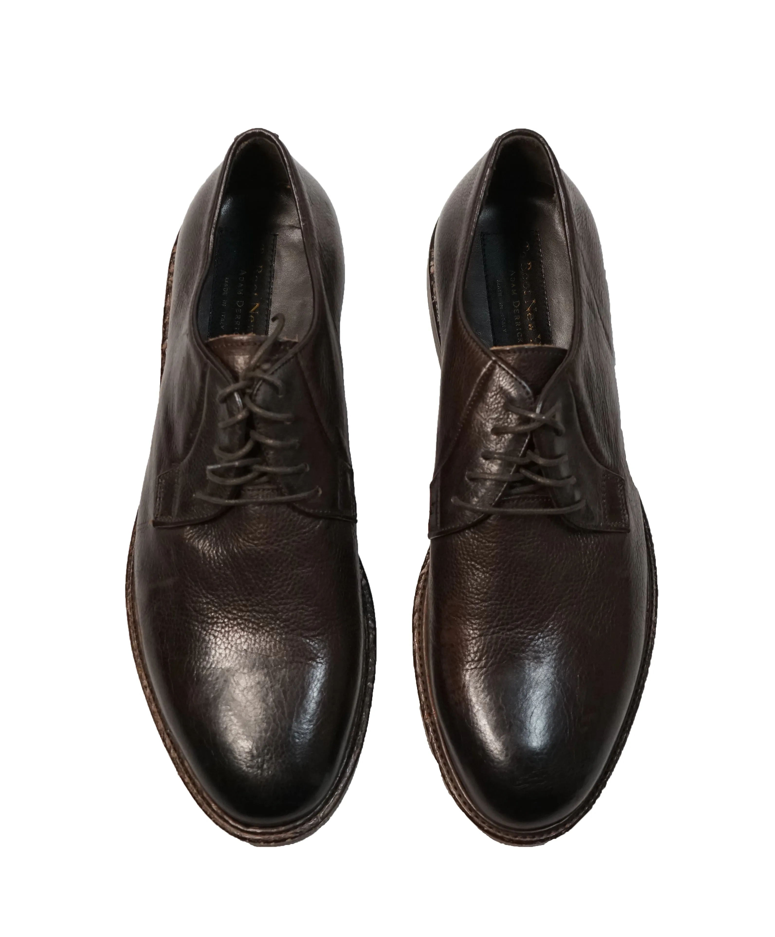 TO BOOT NEW YORK - “Grant” Distressed Round Toe Oxfords - 9.5