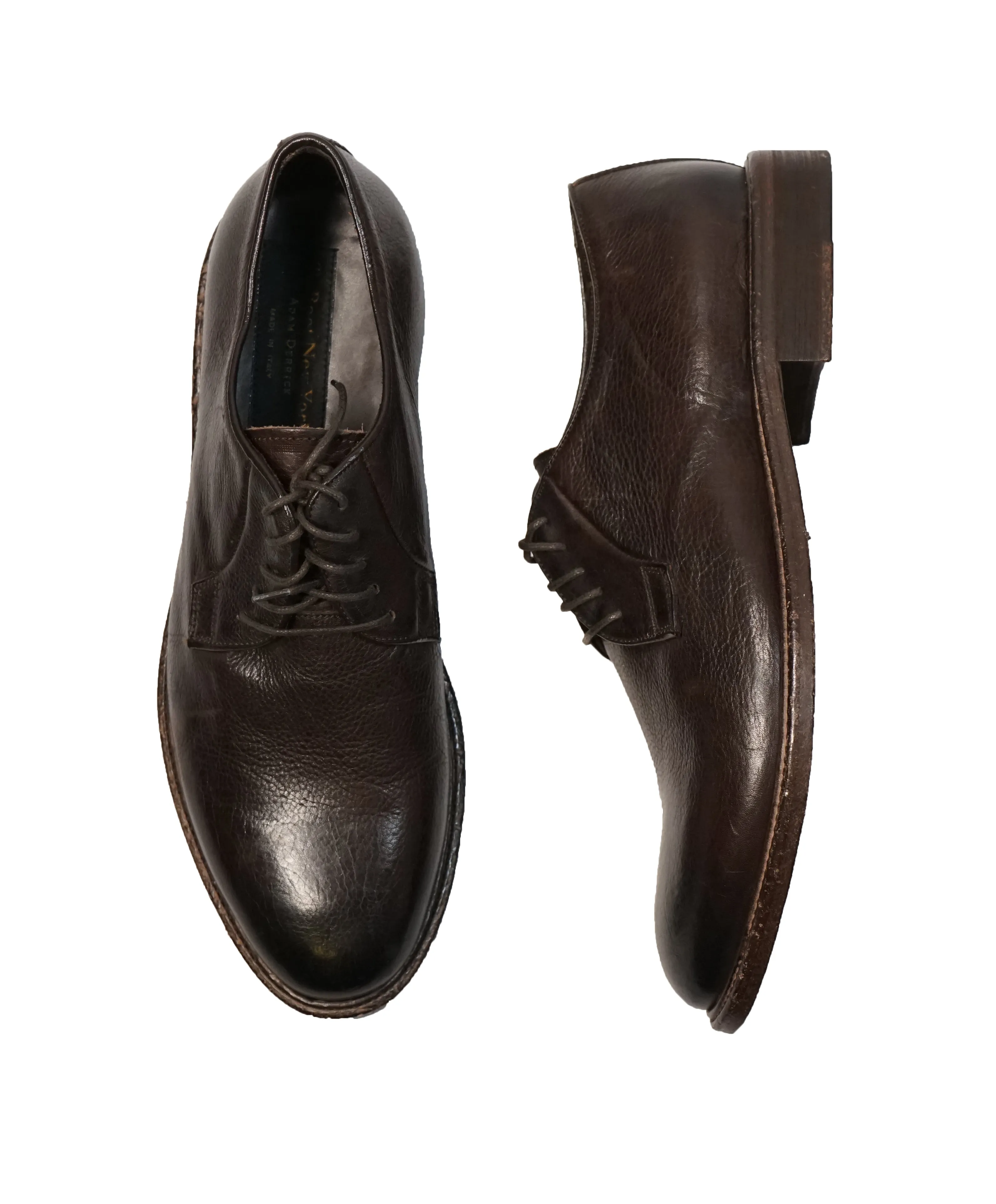 TO BOOT NEW YORK - “Grant” Distressed Round Toe Oxfords - 9.5