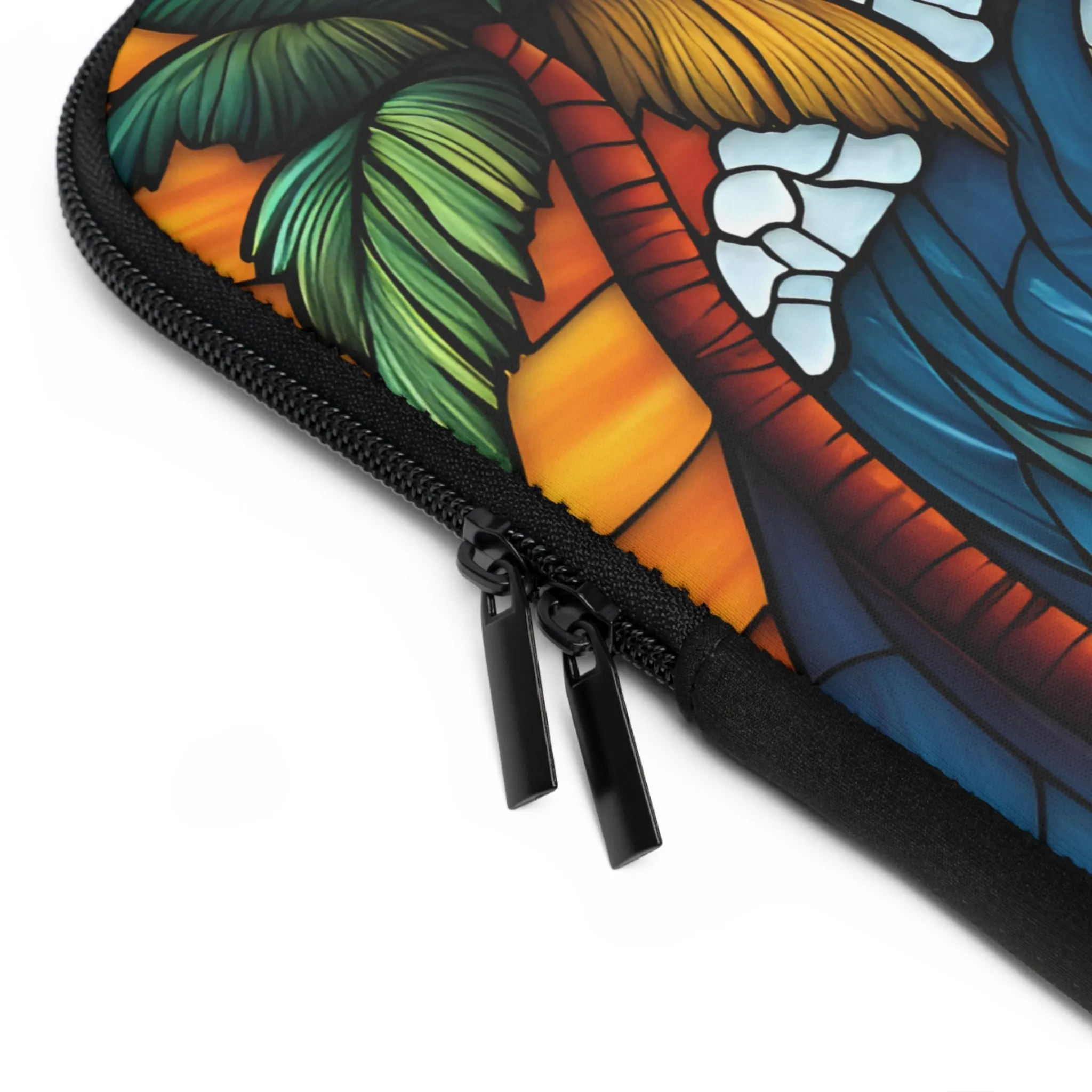 Tropical Sunset in Mosaic Laptop Sleeve