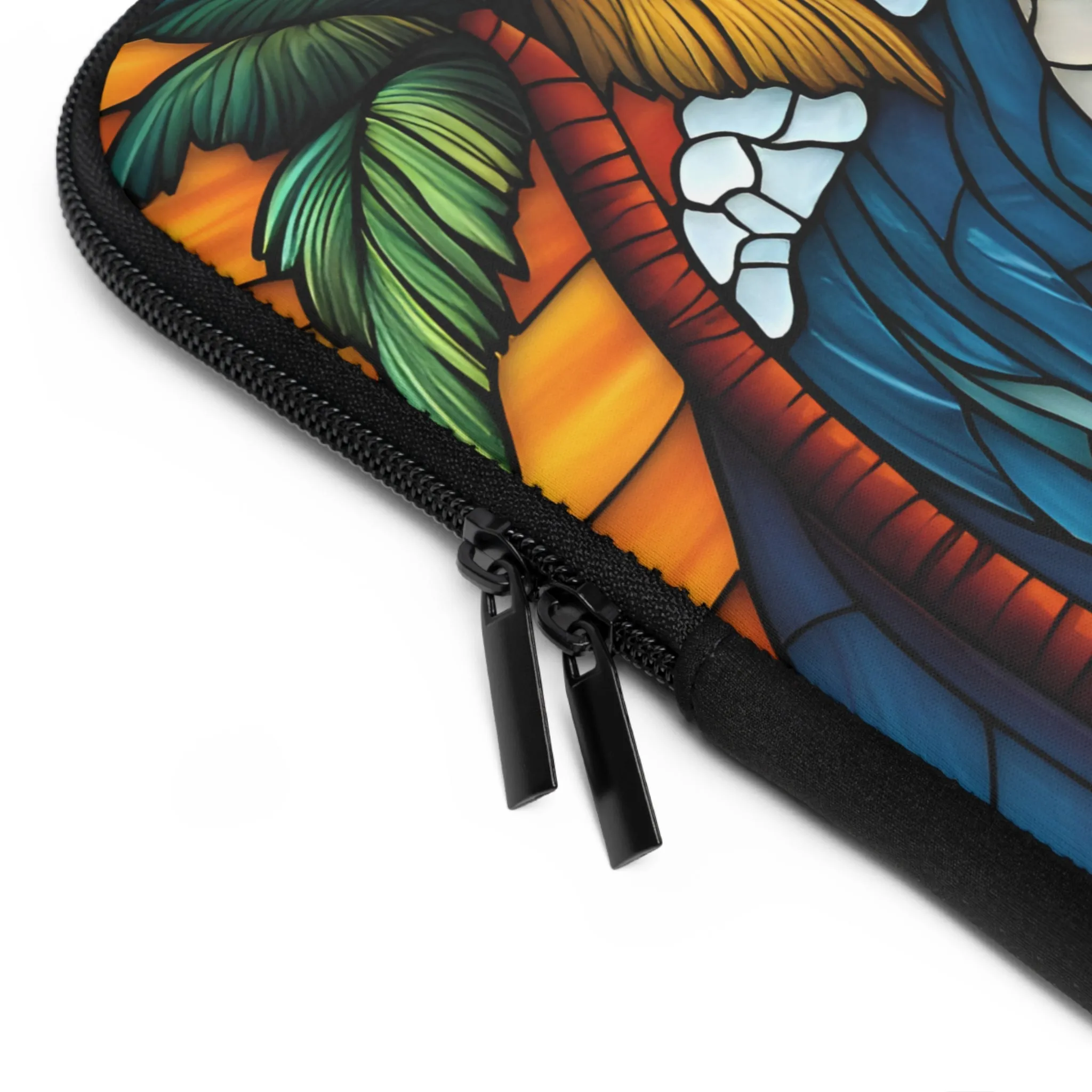 Tropical Sunset in Mosaic Laptop Sleeve